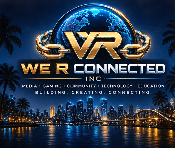 We R Connected hero brand art